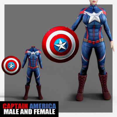 Captain America Suit G8M/G8F
