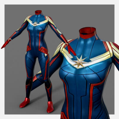 Captain Marvel Suit G8.1F/G8F