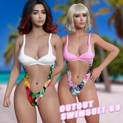 Cutout Swimsuit G9