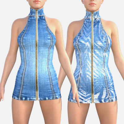 Denim Dress G8F/G8.1F