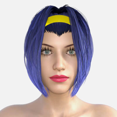 Faye Valentine Hair