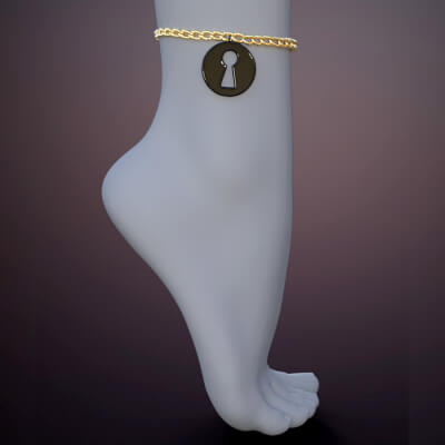 Freeuse Keyhole Anklet G9/G8F/G8.1f