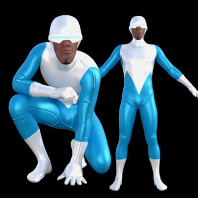 Frozone for Genesis 8 Male