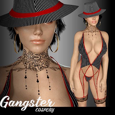 Gangster Cosplay G8F by matteoio