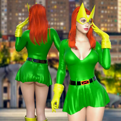 Marvel Girl Outfit G8F/G8.1F