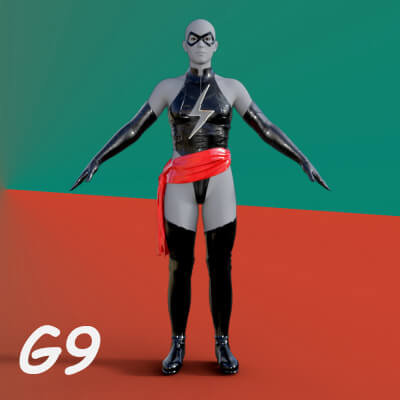 MS Marvel Suit G9/G8F