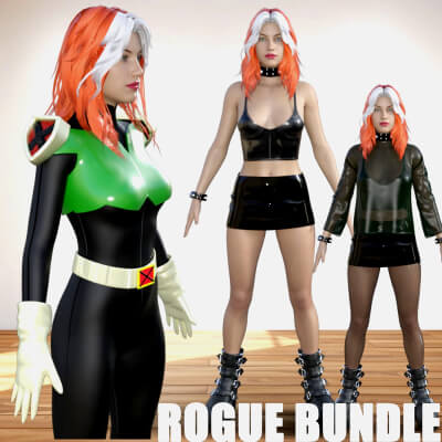 Rogue Outfit Bundle G8F