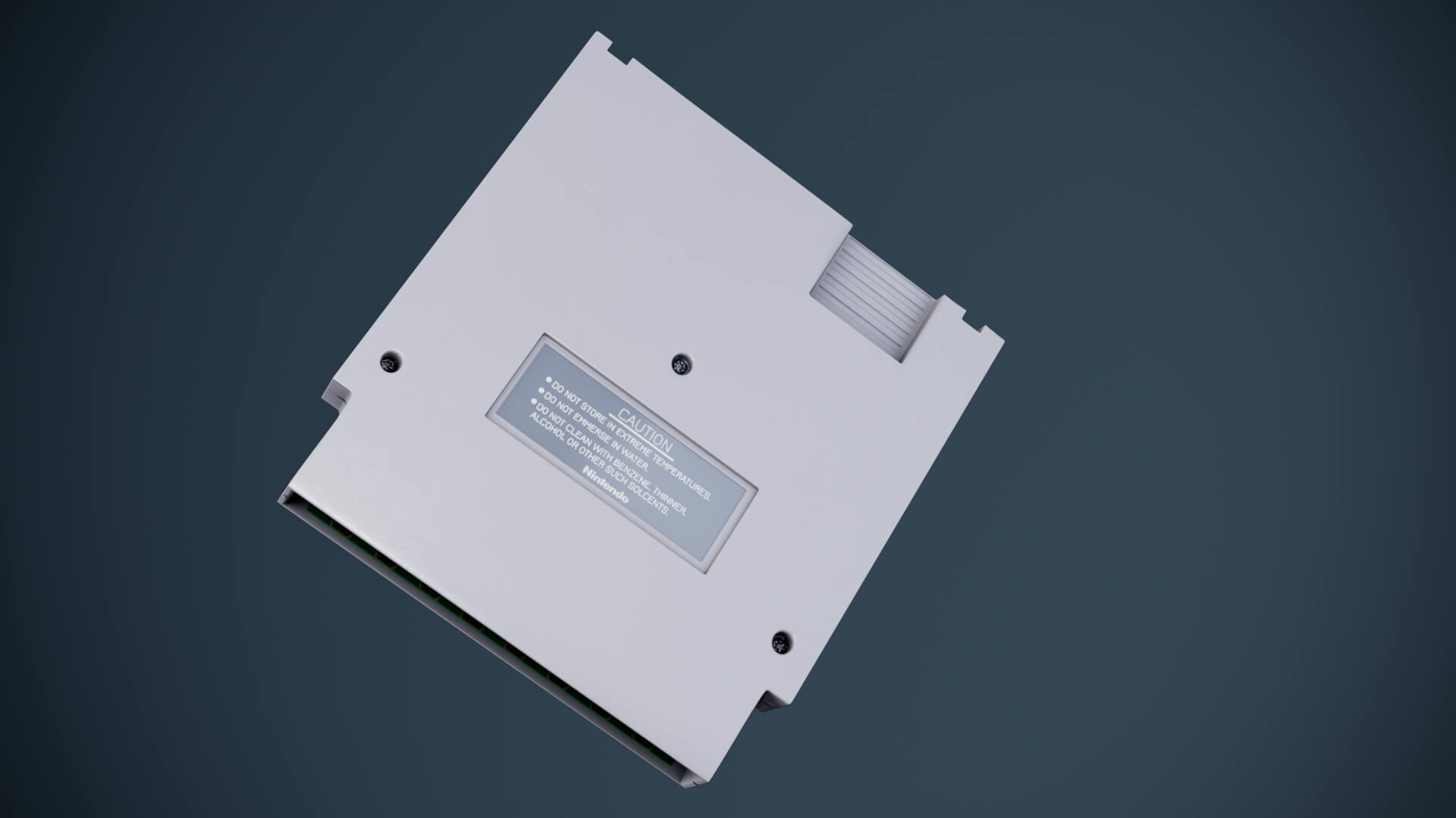 Nes Nintendo Controller and Cassette Subdivisions - 3D Model by MatVentas