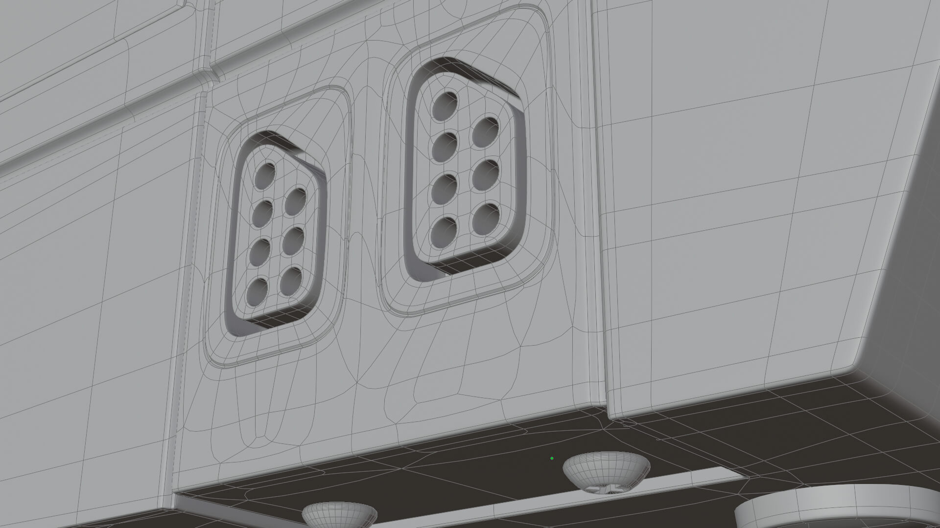 Nes Nintendo Controller and Cassette Subdivisions - 3D Model by MatVentas