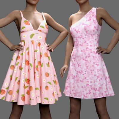 MS 2-in-1 Everyday Dresses G8F and G9