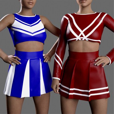 MavisSky | Daz Content | Cheerleaders