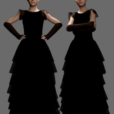 MS Halloween Costume Classic Witch G8F and G9