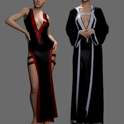 MS Halloween Costume Sexy Witch G8F and G9