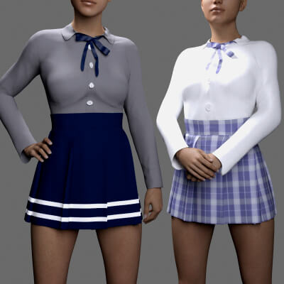 MS High School Uniform G8F and G9