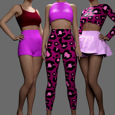 MS Sport Outfit 6 Piece Set G8F and G9