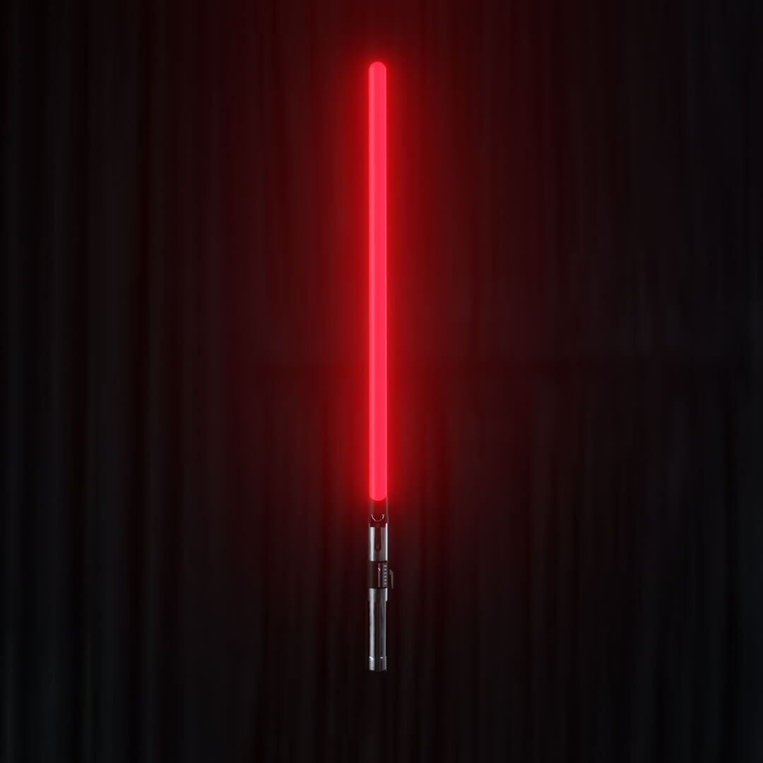 Red Lightsaber 3D Model by Max246