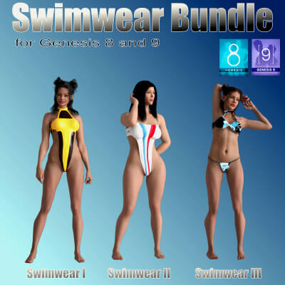 dForce Swimwear I-III Bundle G8 and G9