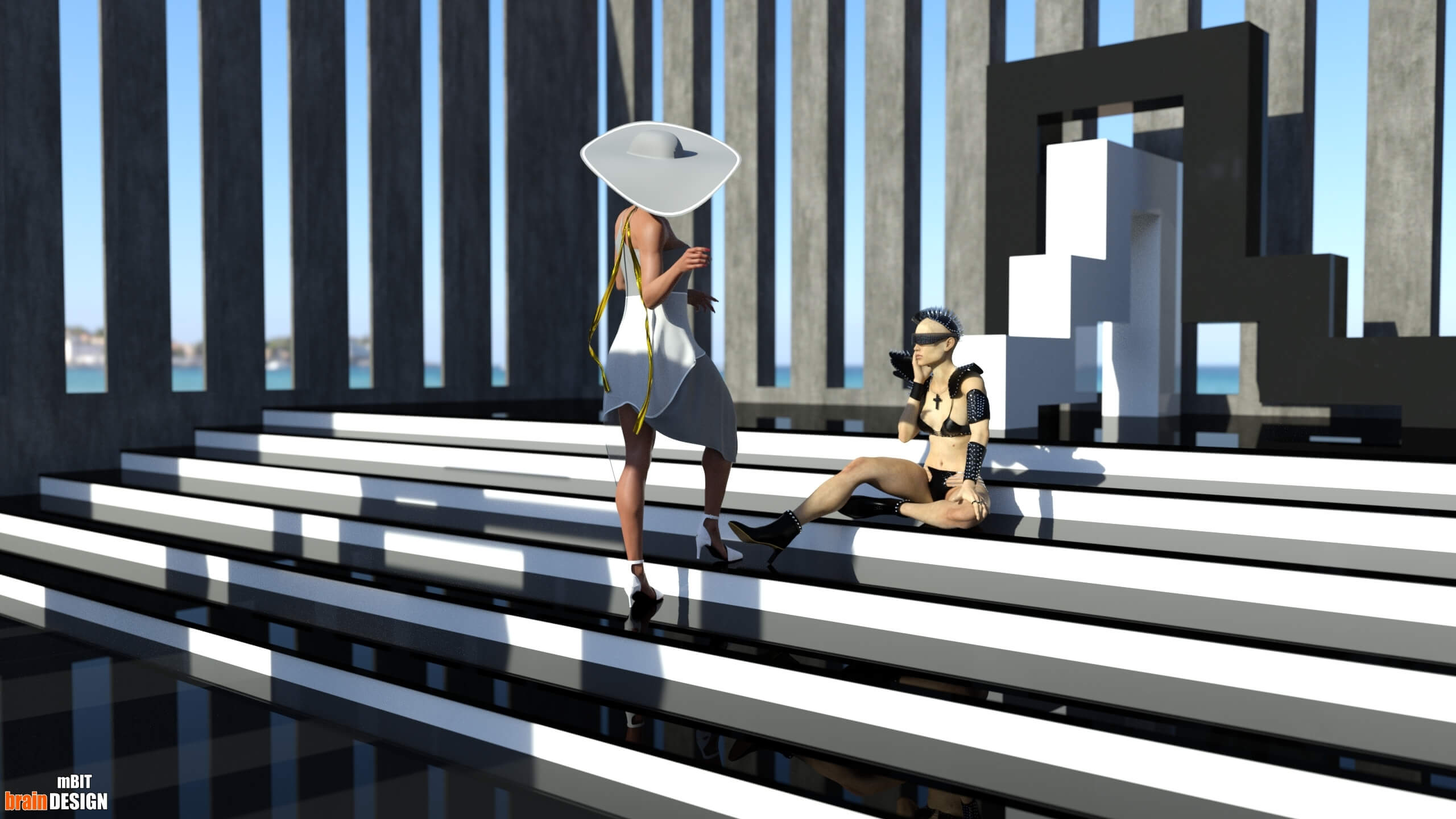 Different 3D Render, Digital Art by mbit
