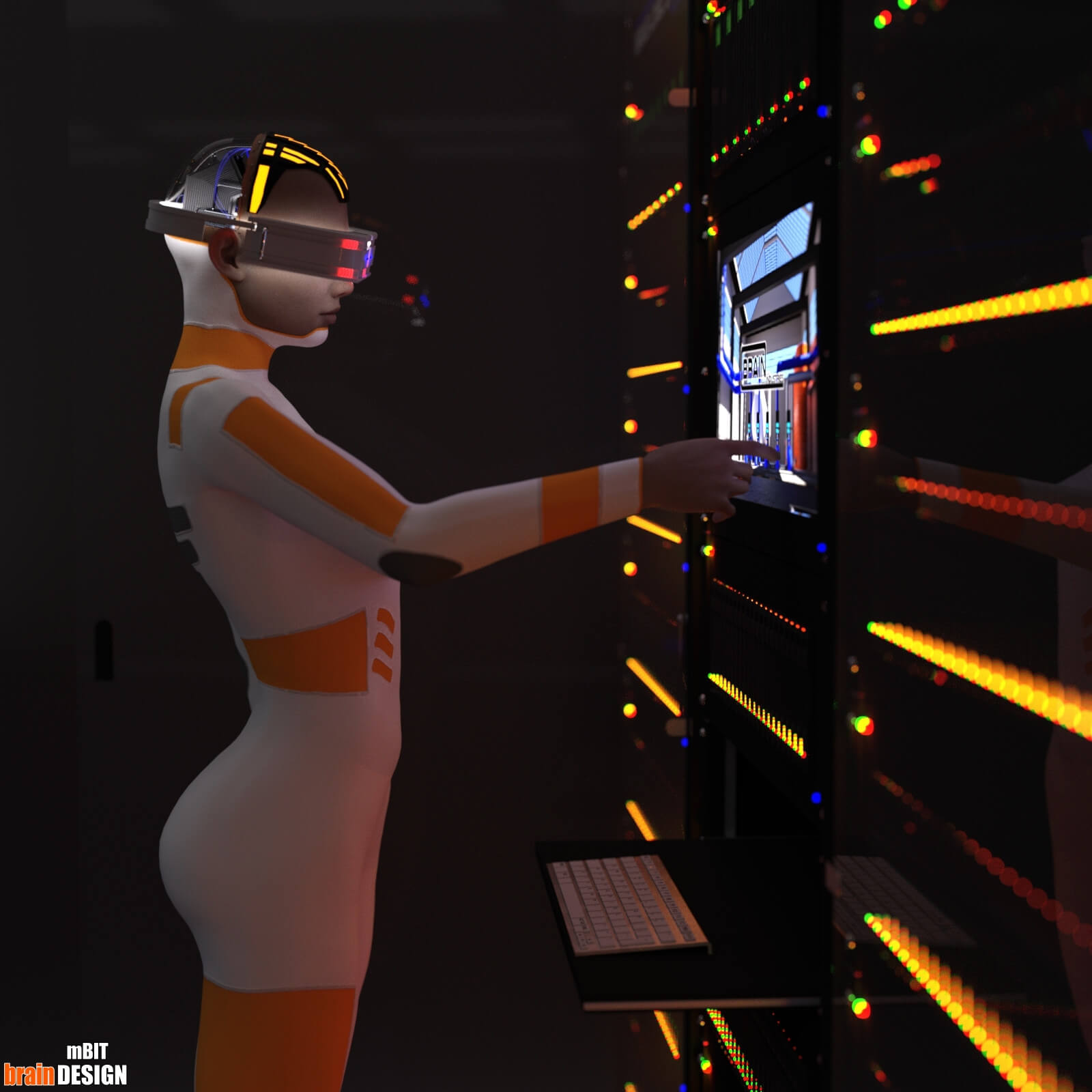 Working 3D Render, Digital Art by mbit