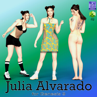 Julia Alvarado for Genesis 9