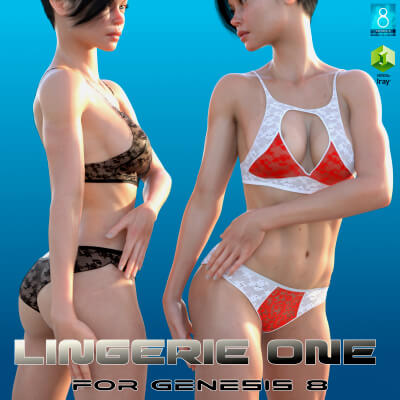 Lingerie One for Genesis 8 and 8.1 by mbit