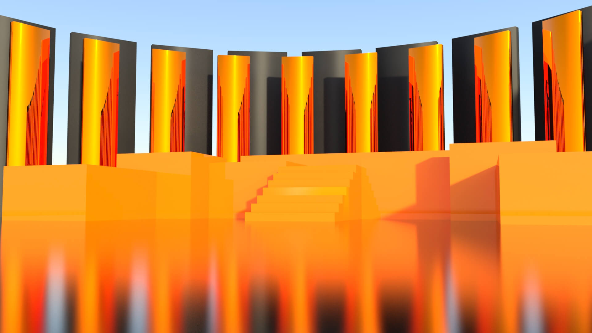 Render Scenes 11 Environment - Daz Content by mbit