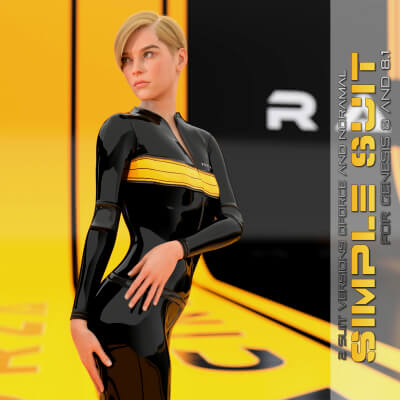 Simple Suit for Genesis 8 and 8.1  G9 by mbit