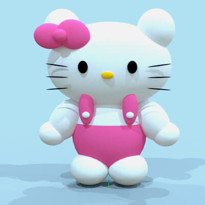 Hello Kitty Overalls