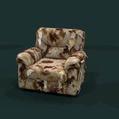 Psychopath Series 1 Armchair Dirty
