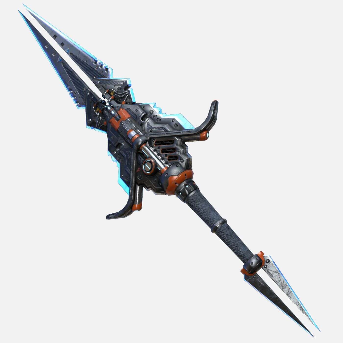GunBlade - 3D Model by McCarthy3D