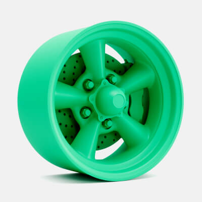 1/24 Scale 15X8 Torq Thrust D Wheel and Brake