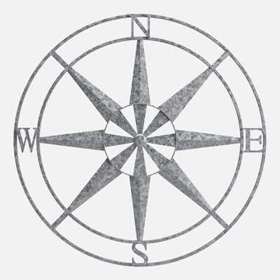 Compass Wall Decor