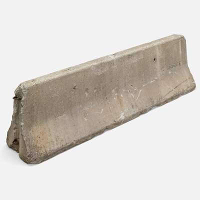 Concrete Barrier 02 - 8K Scan