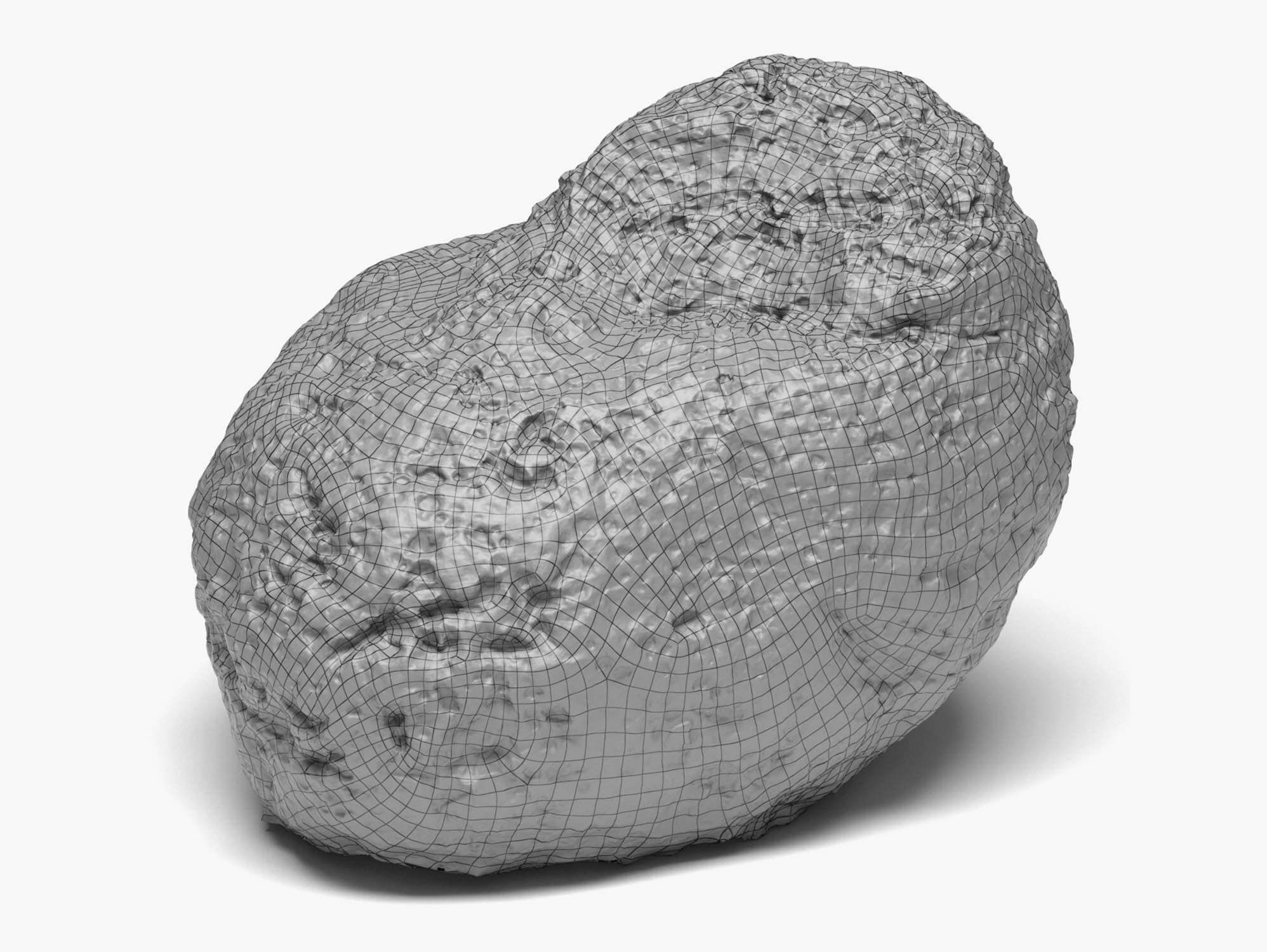 Geomcha Rok Rock 04 - 16K Scan 3D Model by meanmachinemodels