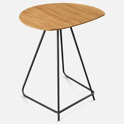 Short Wood Stool