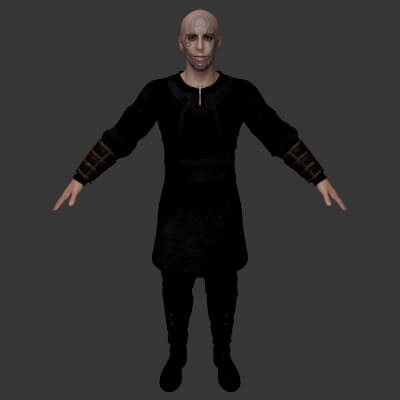 Commander - Mixamo Rigged Male