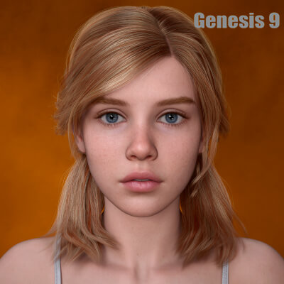 KK Flora Character for Genesis 9 by melovephoto
