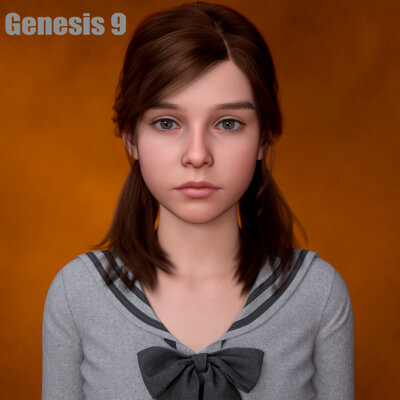 KK Mila Character for Genesis 9