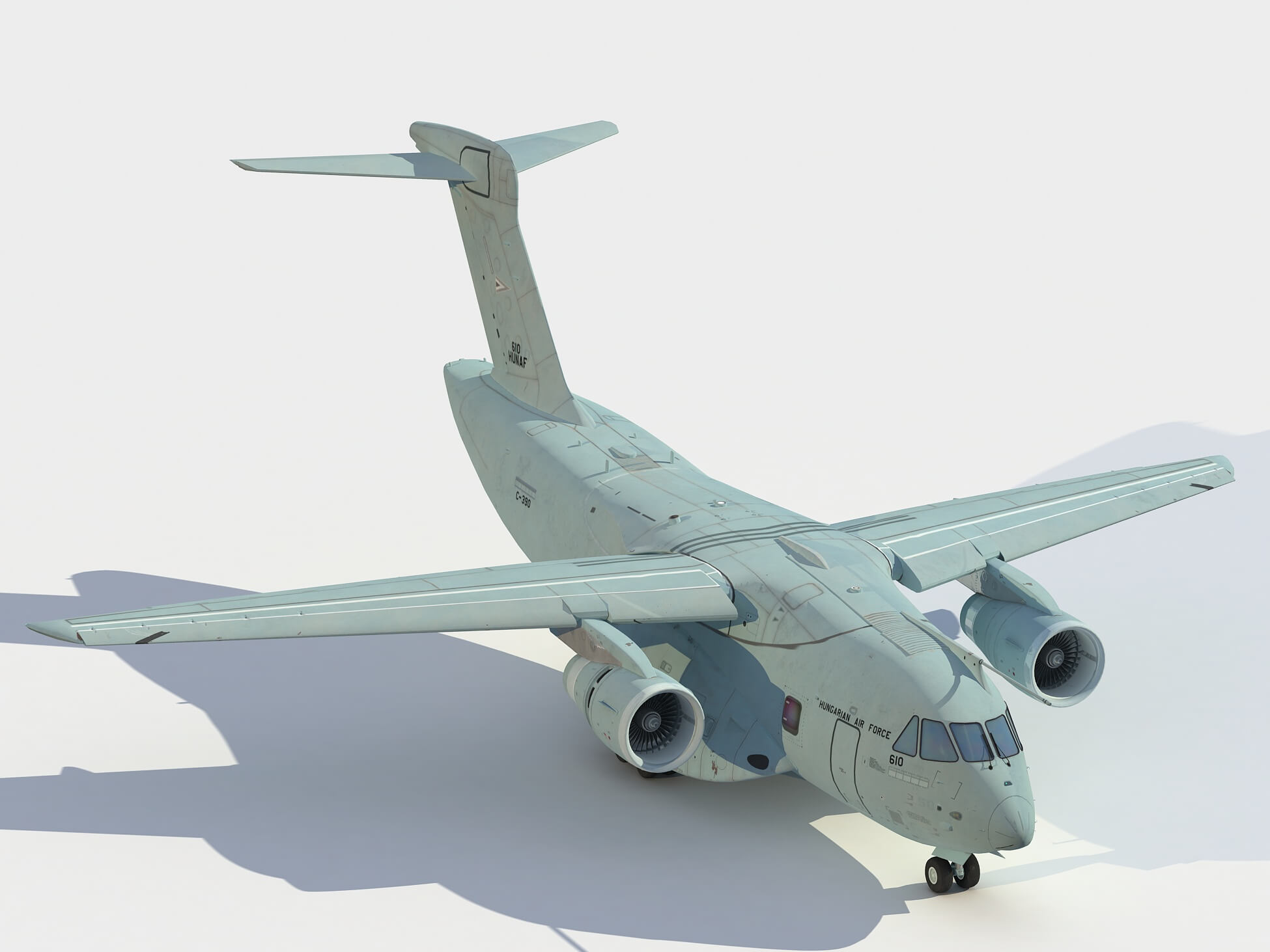 Embraer C-390 Millennium 3D Model by Mermodels