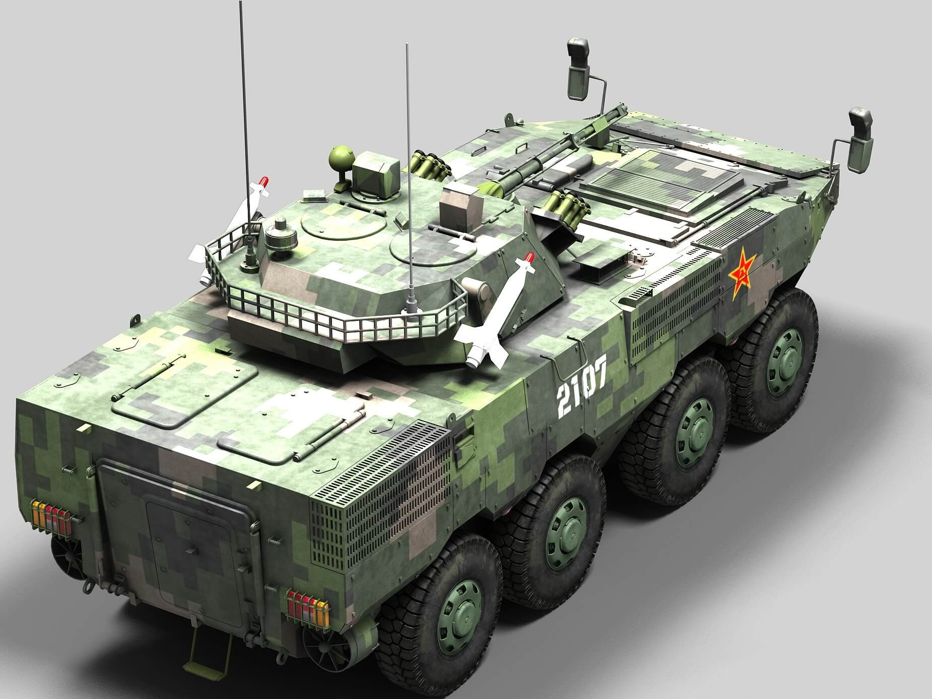 Norinco ZBL-09 Snow Leopard 3D Model by Mermodels