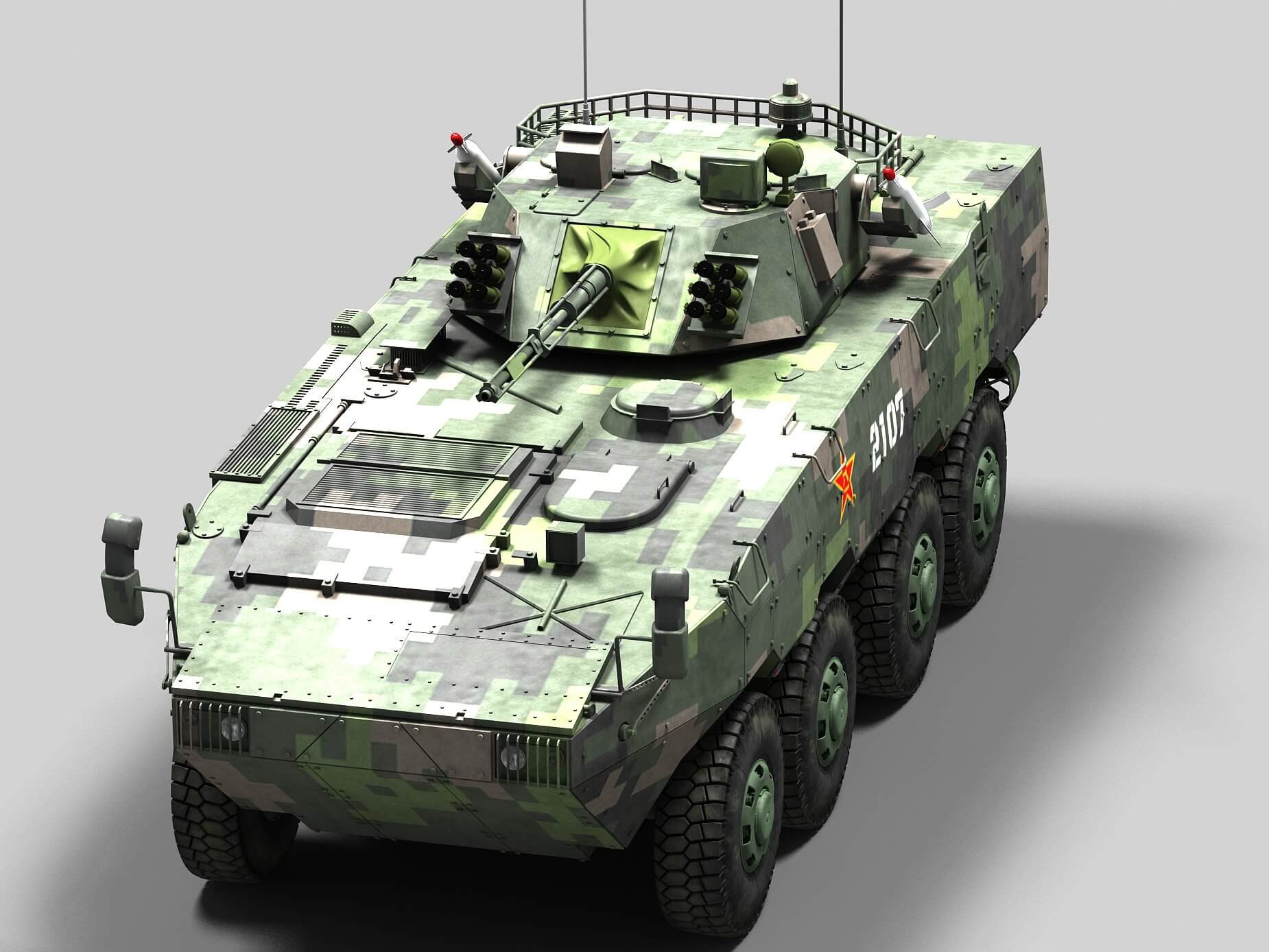 Norinco ZBL-09 Snow Leopard 3D Model by Mermodels