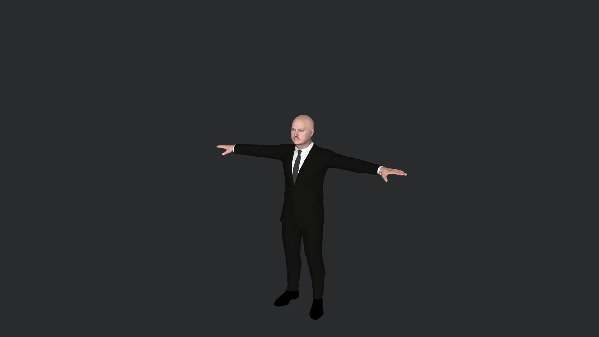 Alexander Lukashenko Realistic Fully Rigged Character - 3D Model by