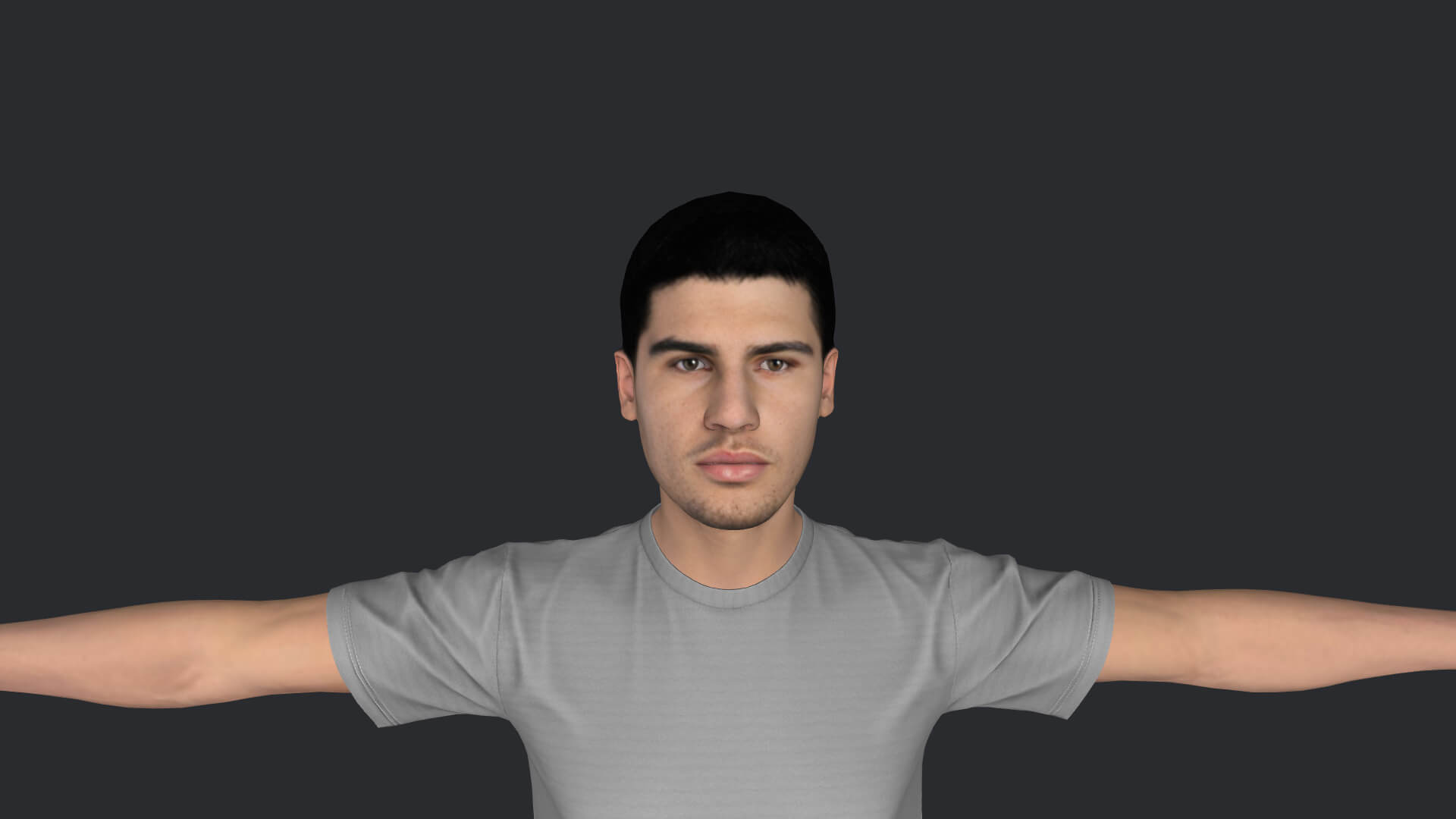 Carlos Alcaraz Realistic Full Body Fully Rigged Character - 3D Model by ...