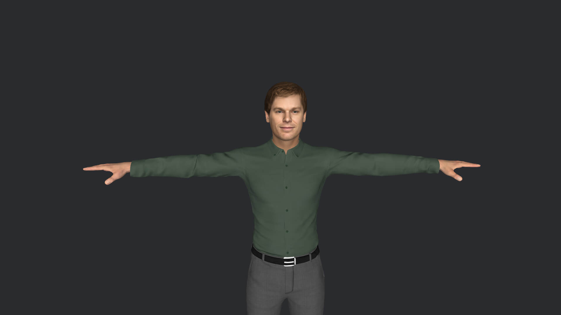 Dexter Morgan Realistic Full Body Fully Rigged Character - 3D Model by ...