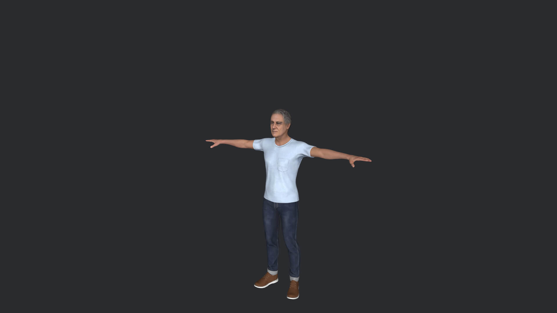 Franklin D Roosevelt Realistic Fully Rigged Character - 3D Model by ...