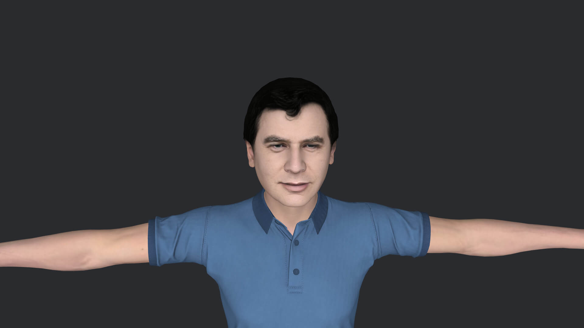 Gordon Brown Realistic Full Body Fully Rigged Character - 3D Model by ...