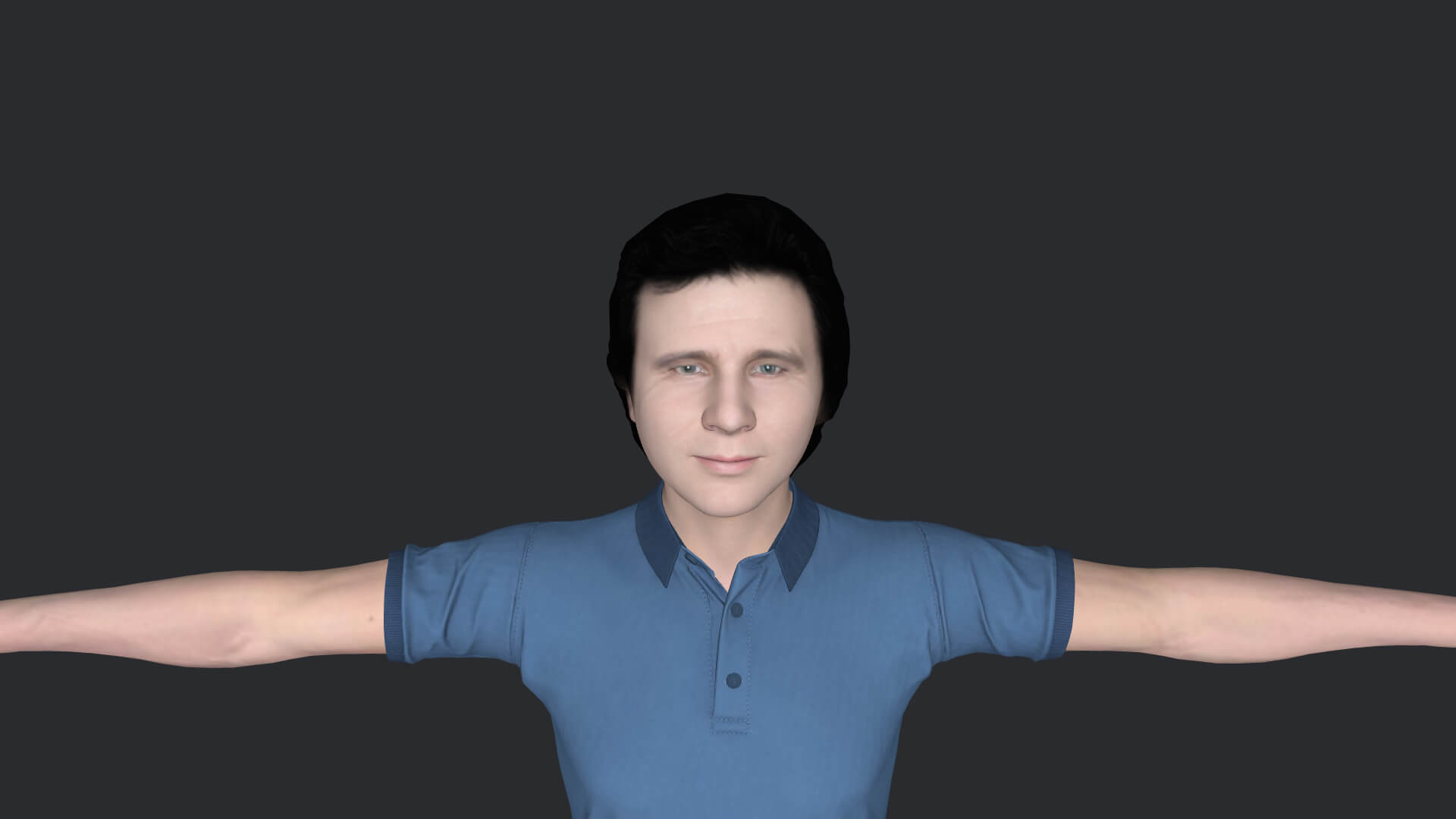 Greg Kihn Realistic Full Body Fully Rigged Character - 3D Model by meta ...