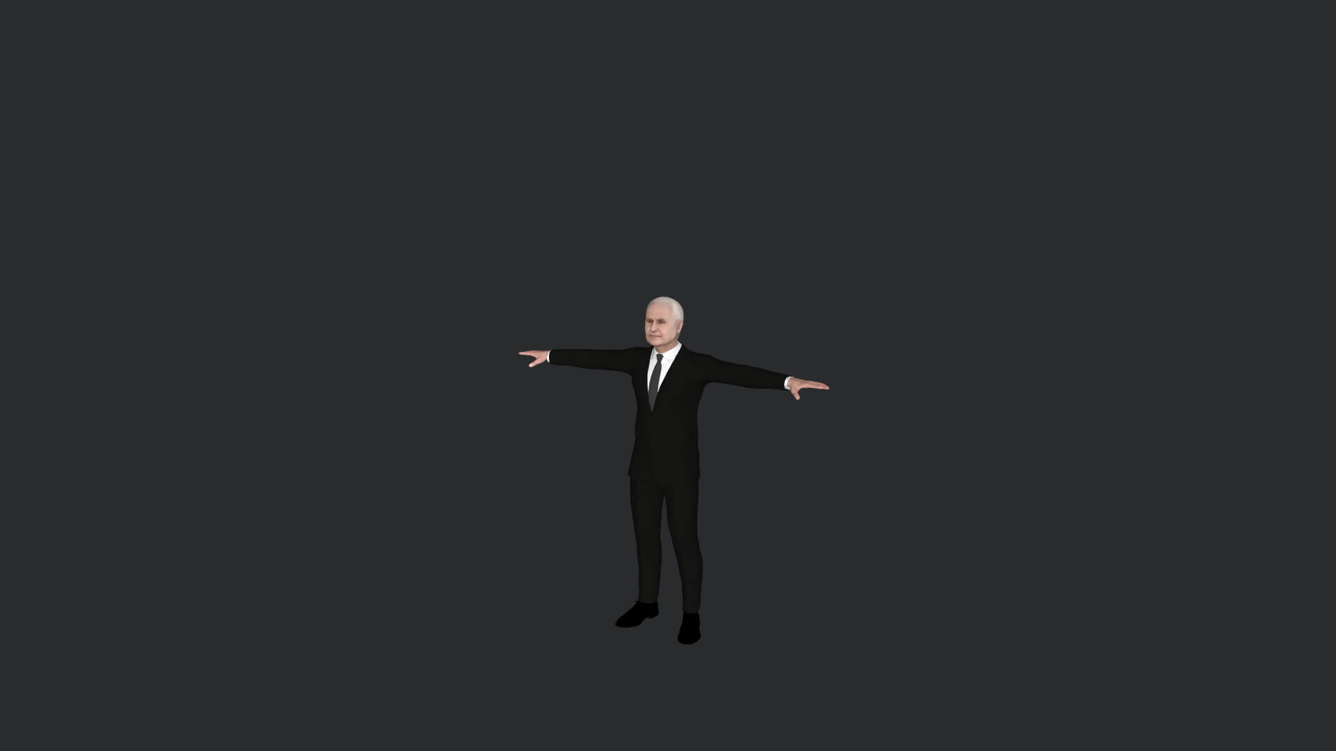 Helmut Kohl Realistic Full Body Fully Rigged Character - 3D Model by ...