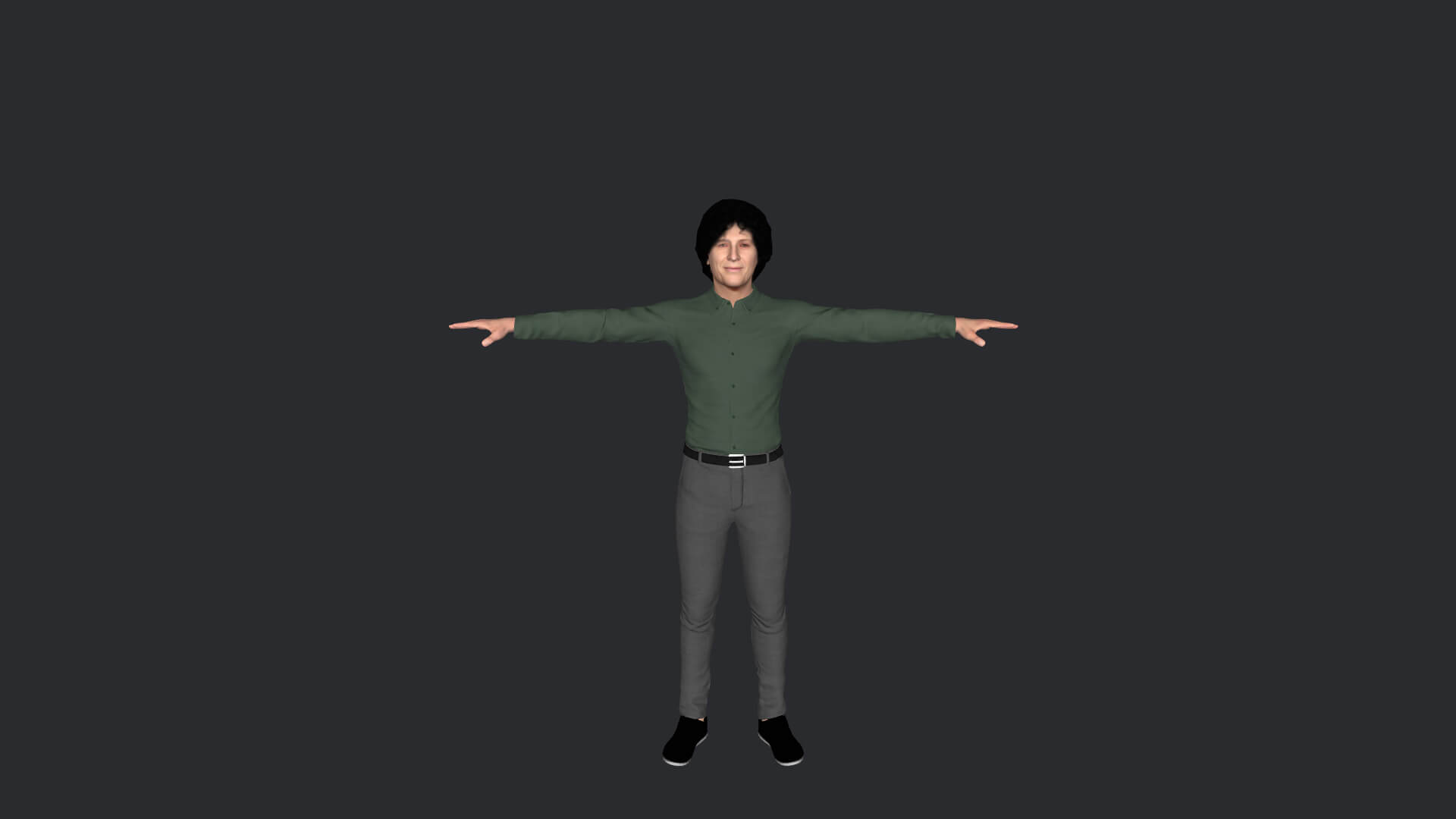 Howard Stern Realistic Full Body Fully Rigged Character - 3D Model by ...
