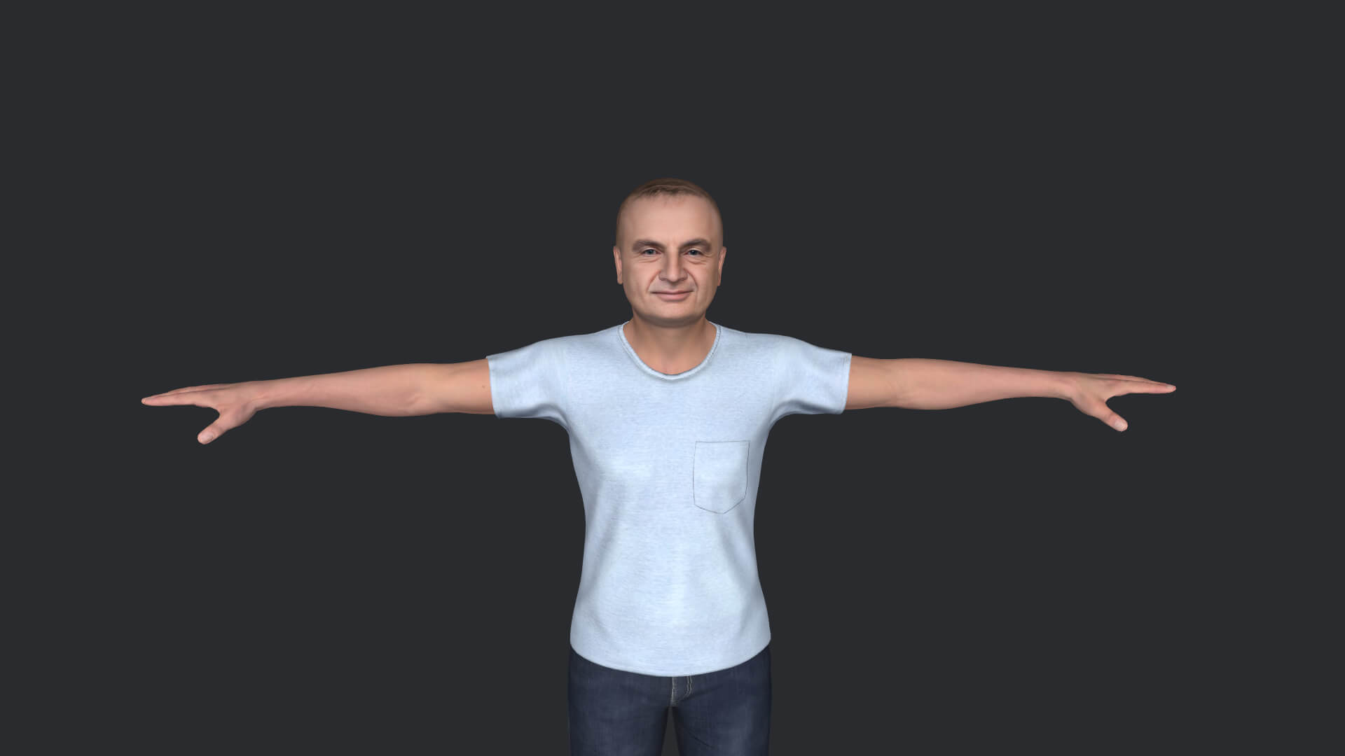 Ilir Meta Realistic Full Body Fully Rigged Character - 3D Model by meta ...